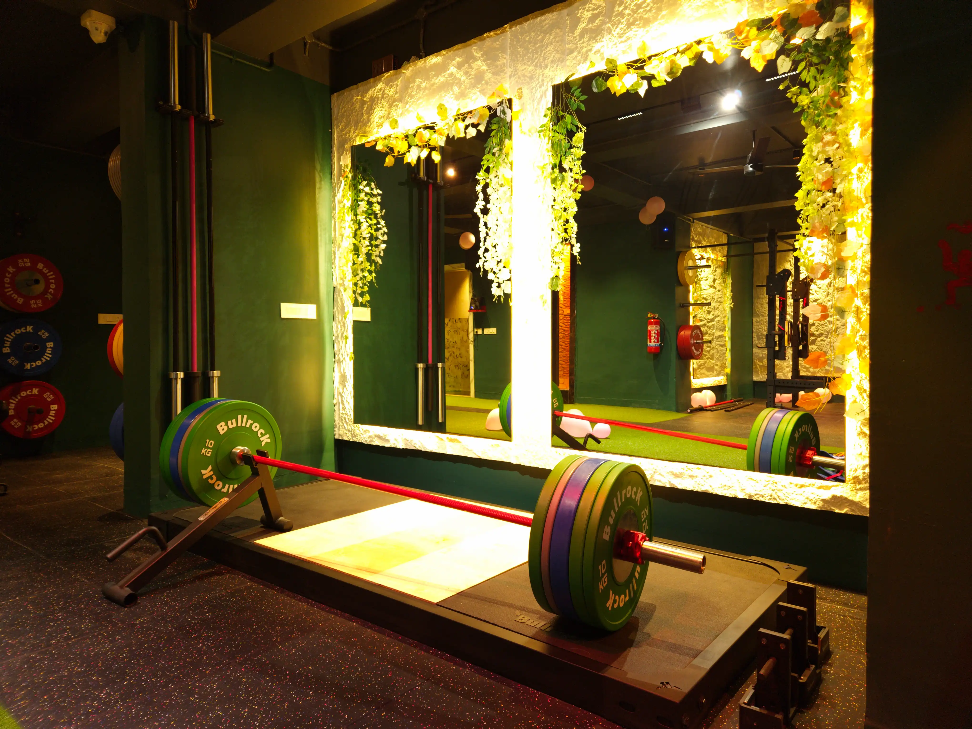 DA Strength Club gym floor